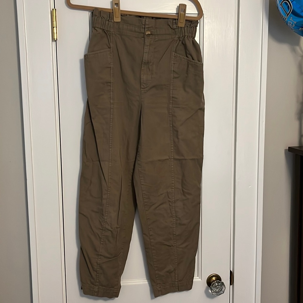 Madewell paper bag pants size 28